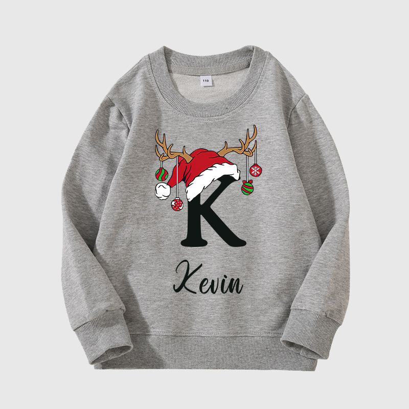 Personalized Kids Christmas Sweatshirt| Cloth89