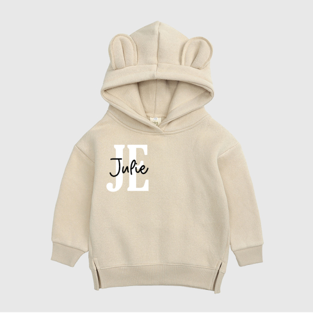 Personalized Kids Unisex Bear Hoodie| Cloth100