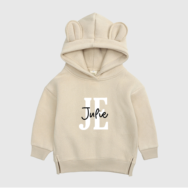 Personalized Kids Unisex Bear Hoodie| Cloth102