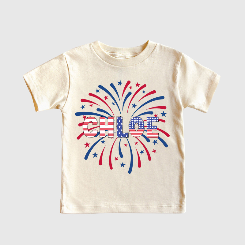 Personalized Kid 4th Of July Independence T-Shirt| Cloth1460