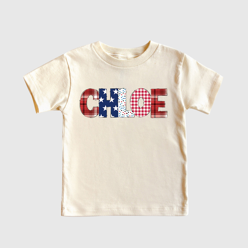Personalized Kid 4th Of July Independence T-Shirt| Cloth1463