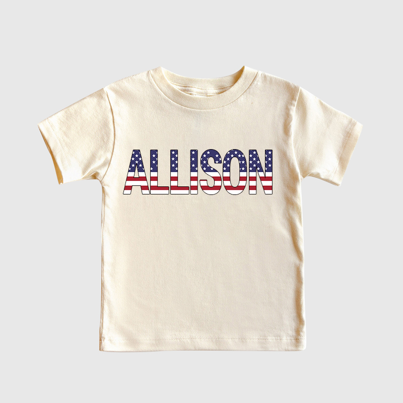 Personalized Kid 4th Of July Independence T-Shirt| Cloth1467