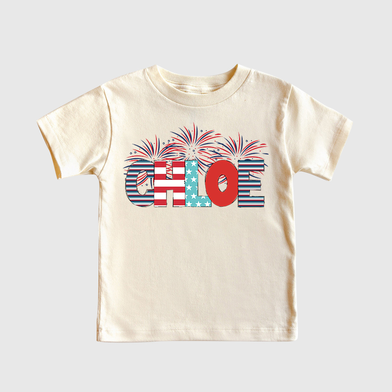 Personalized Kid 4th Of July Independence T-Shirt| Cloth1466