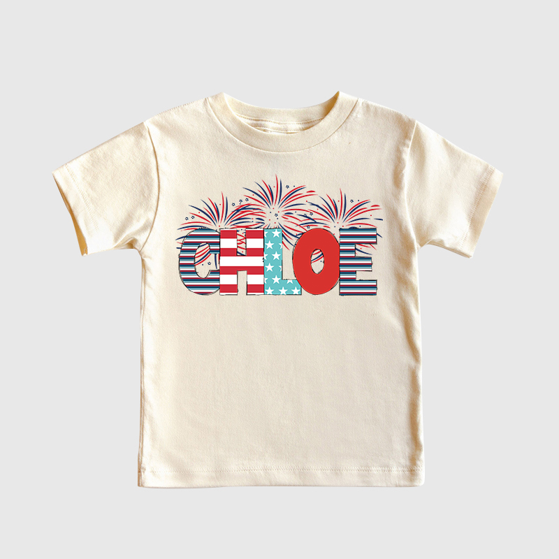 Personalized Kid 4th Of July Independence T-Shirt| Cloth1466