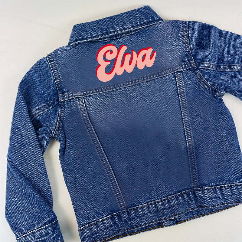 Personalized Girls Denim Jackets | Cloth61