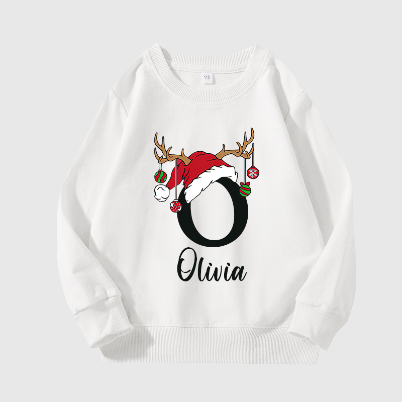 Personalized Kids Christmas Sweatshirt| Cloth89