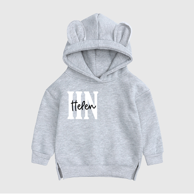 Personalized Kids Unisex Bear Hoodie| Cloth100