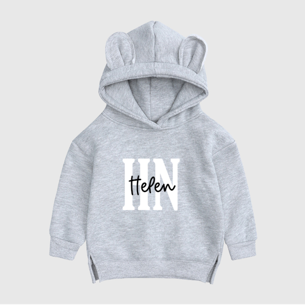 Personalized Kids Unisex Bear Hoodie| Cloth102