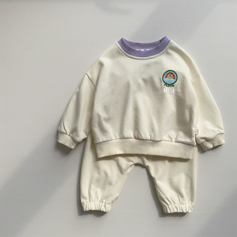Personalized Kids Bear Sweatshirt Set| Cloth59