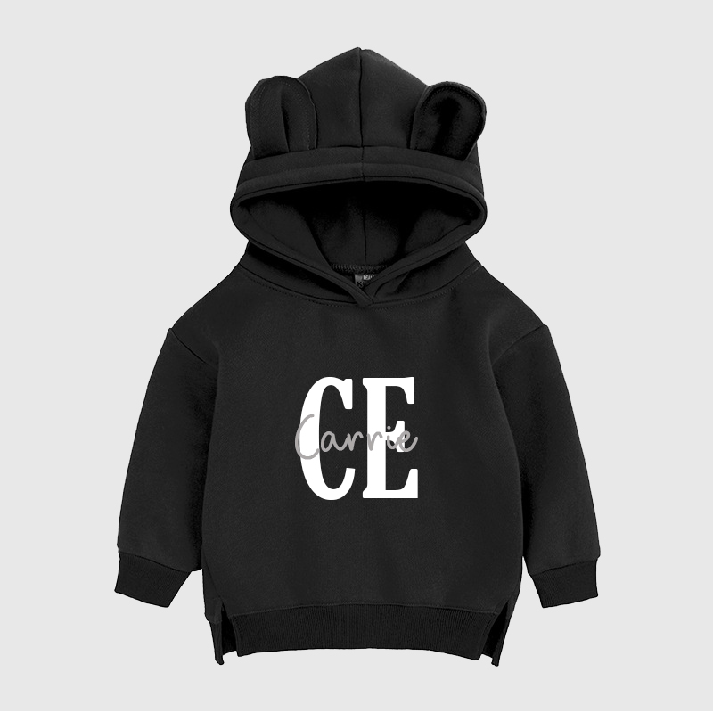 Personalized Kids Unisex Bear Hoodie| Cloth102