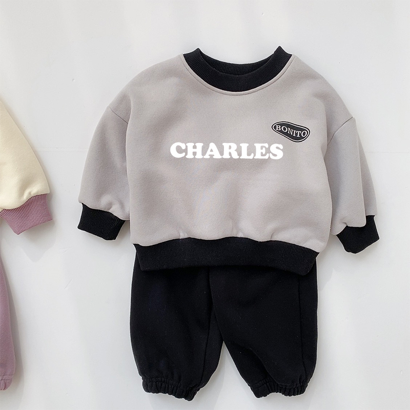 Personalized Kids Sweatshirt Set| Cloth60