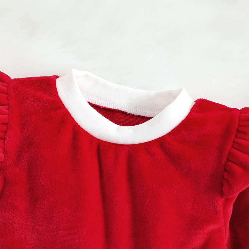 Personalized Girl Christmas Star Dress| Cloth65