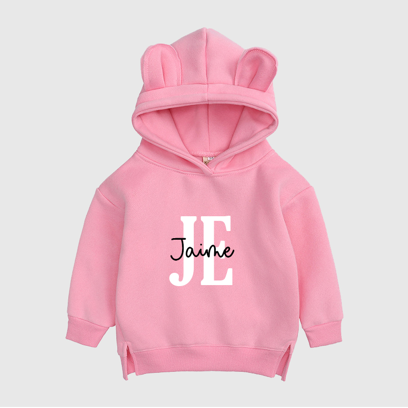 Personalized Kids Unisex Bear Hoodie| Cloth102