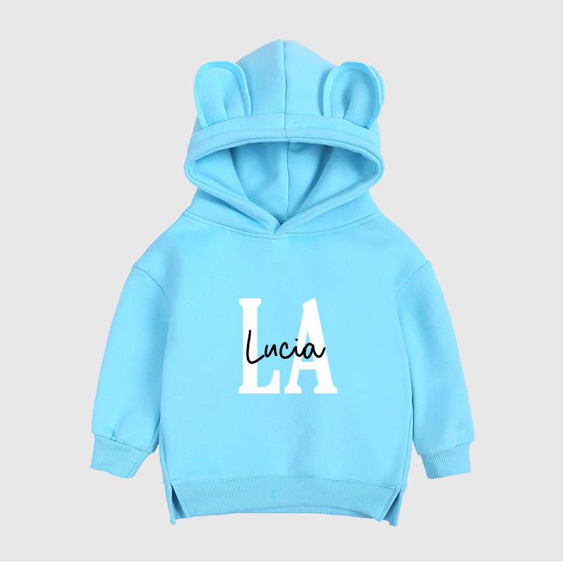 Personalized Kids Unisex Bear Hoodie| Cloth102