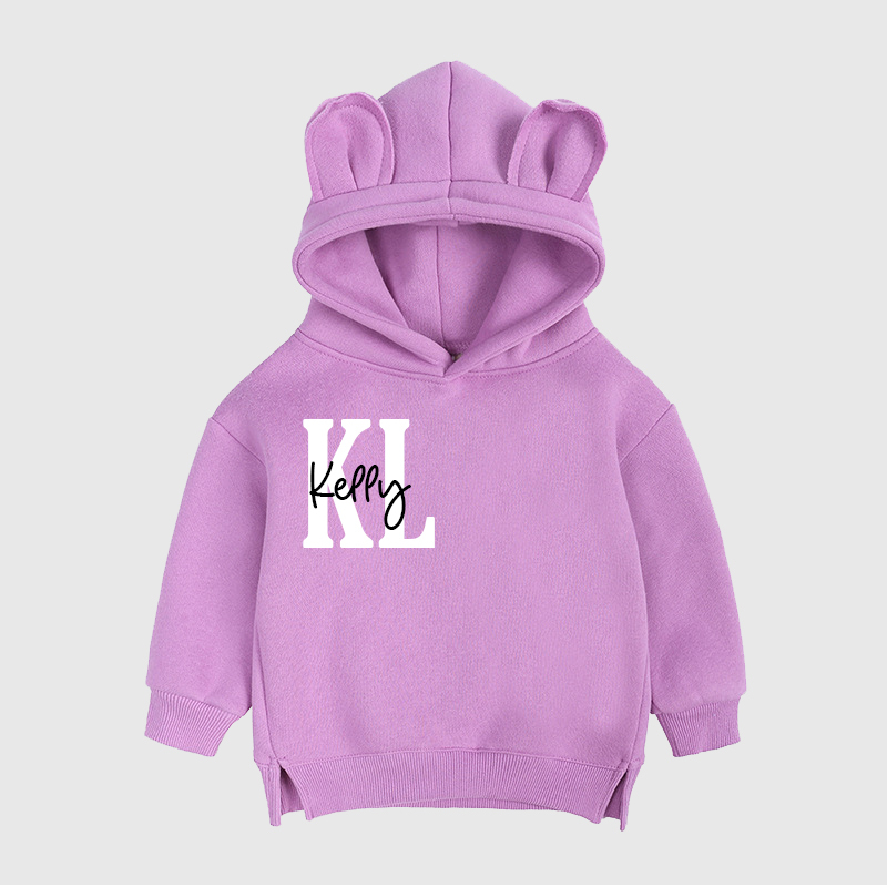 Personalized Kids Unisex Bear Hoodie| Cloth100