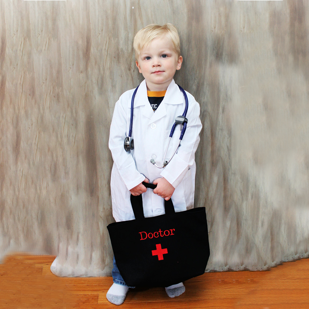 Personalized Kids Embroidery Costume Doctor Coat | YESHalloween03