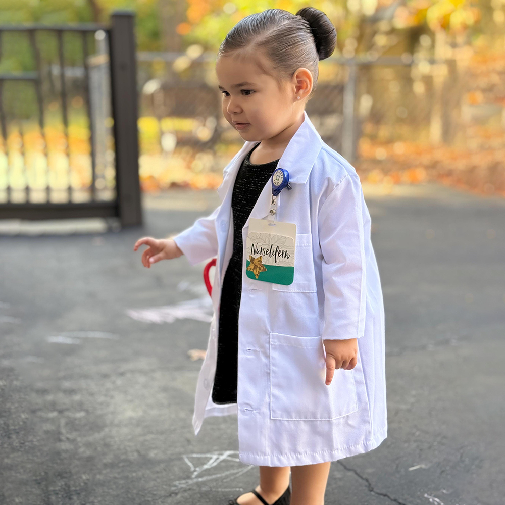 Personalized Kids Embroidery Costume Doctor Coat | YESHalloween03
