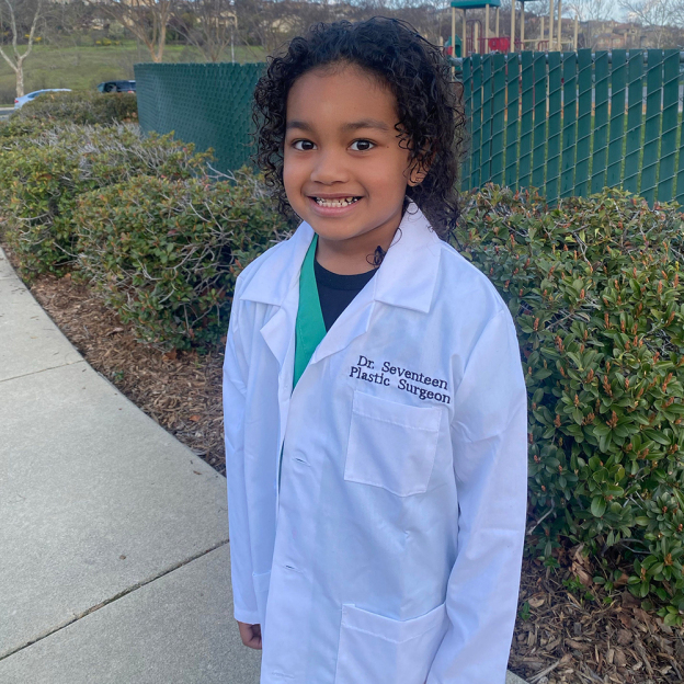 Personalized Kids Embroidery Costume Doctor Coat | YESHalloween03