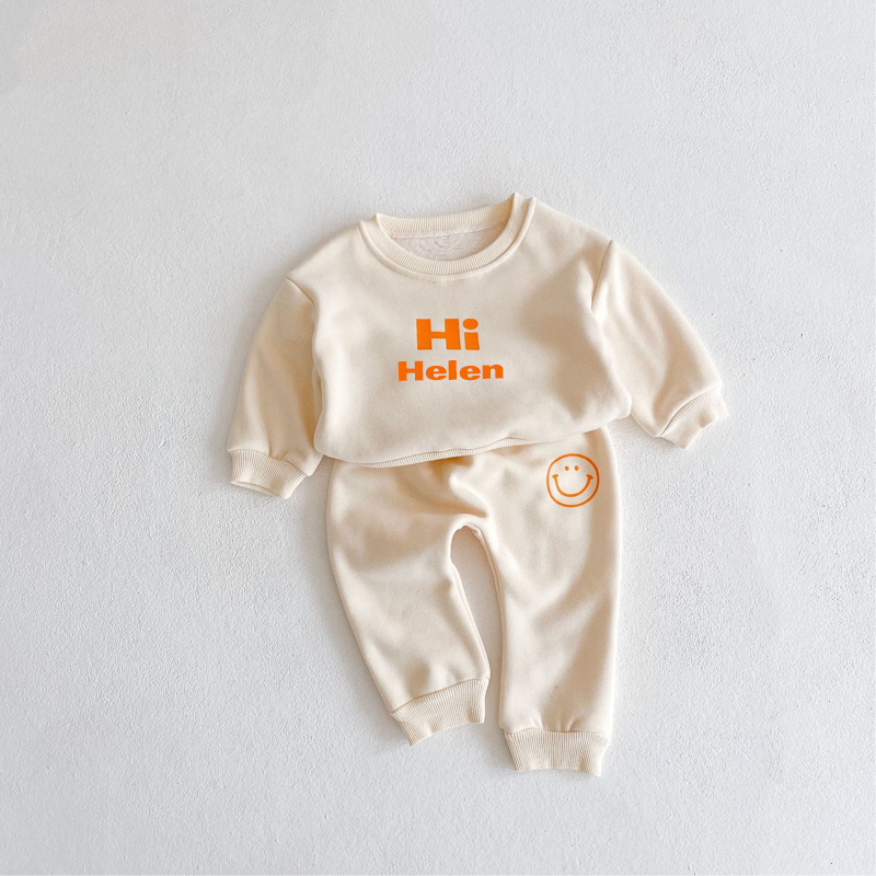 Personalized Kids Smile Face Set| Cloth53