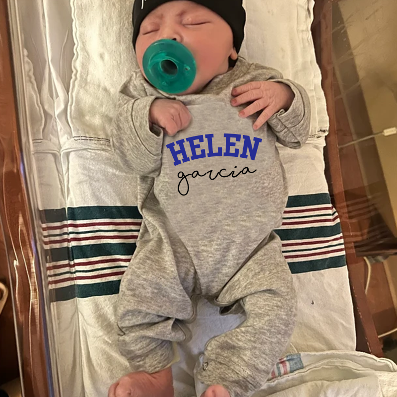 Personalized Baby With Hat Cozy Going Home Sets| BBCloth65