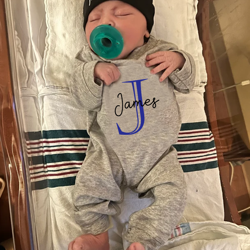 Personalized Baby With Hat Cozy Going Home Sets| BBCloth67