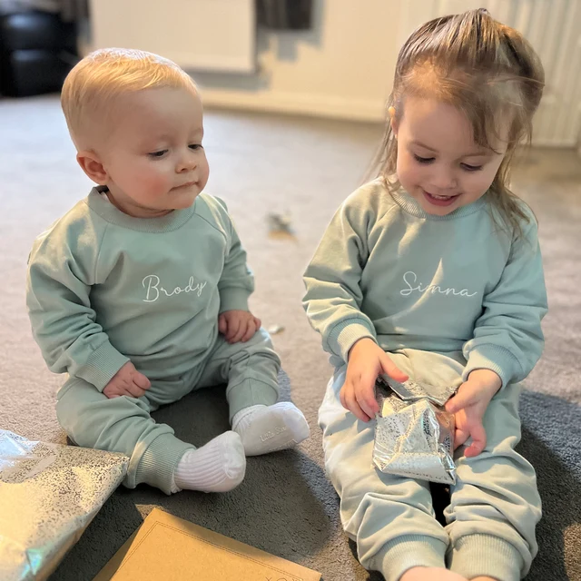 Personalized Kids Embroidered Sweatshirt outfit| Cloth191