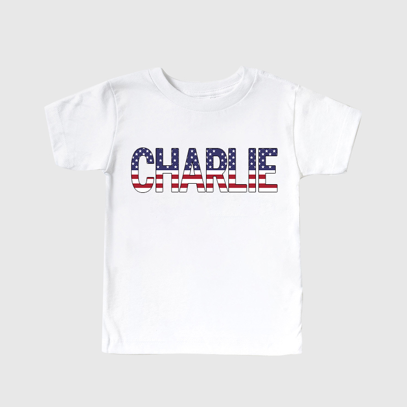 Personalized Kid 4th Of July Independence T-Shirt| Cloth1467