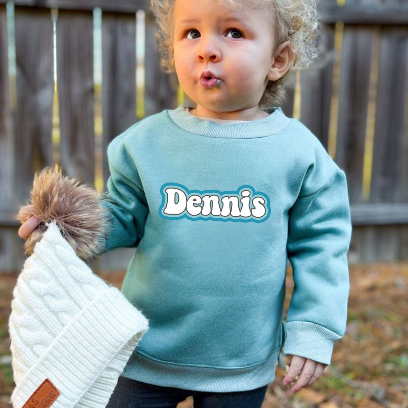 Personalized Kids Name Sweatshirt| Cloth1503