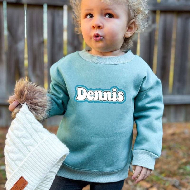 Personalized Kids Name Sweatshirt| Cloth1503