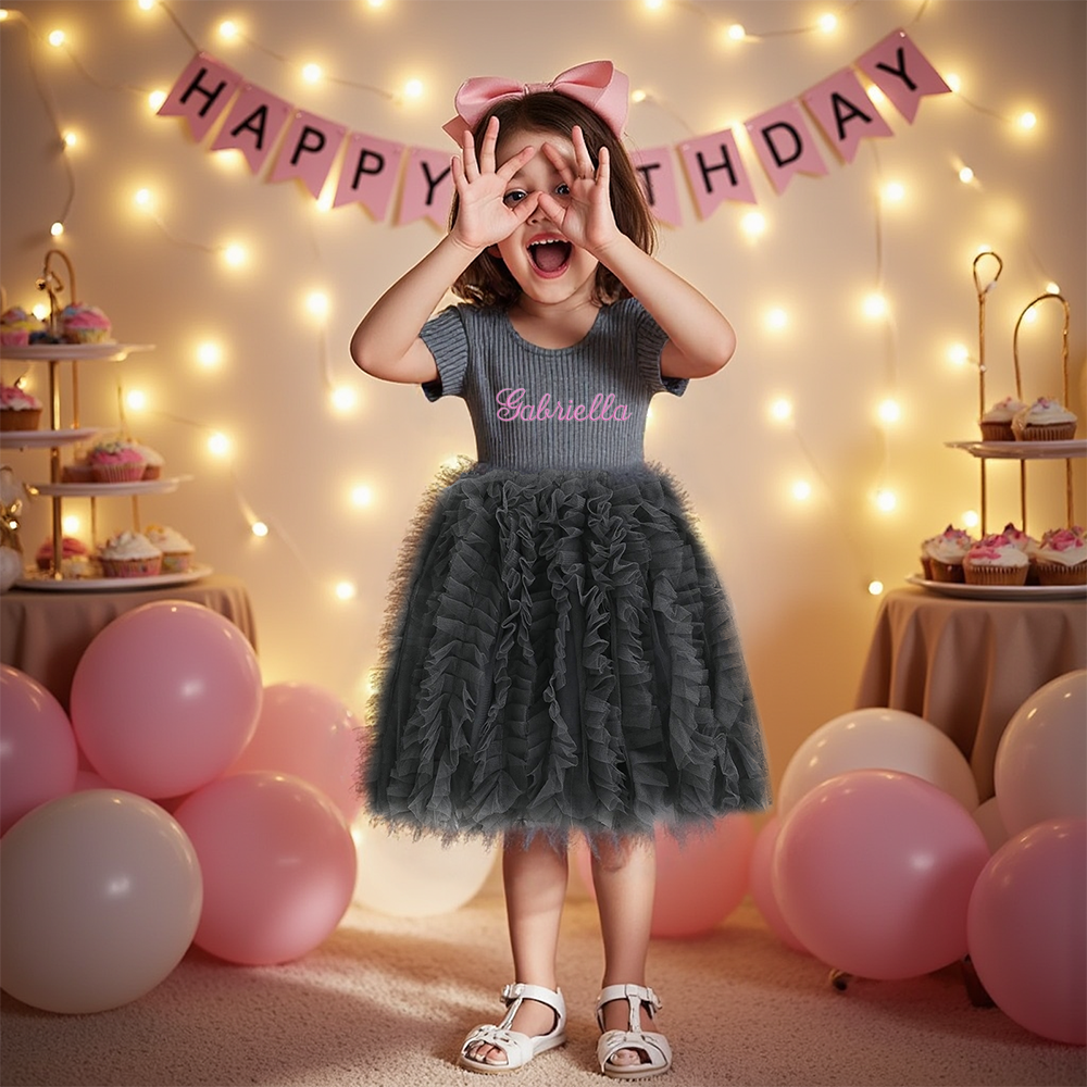 Personalized Girl Cake TuTu Dress| Dress21