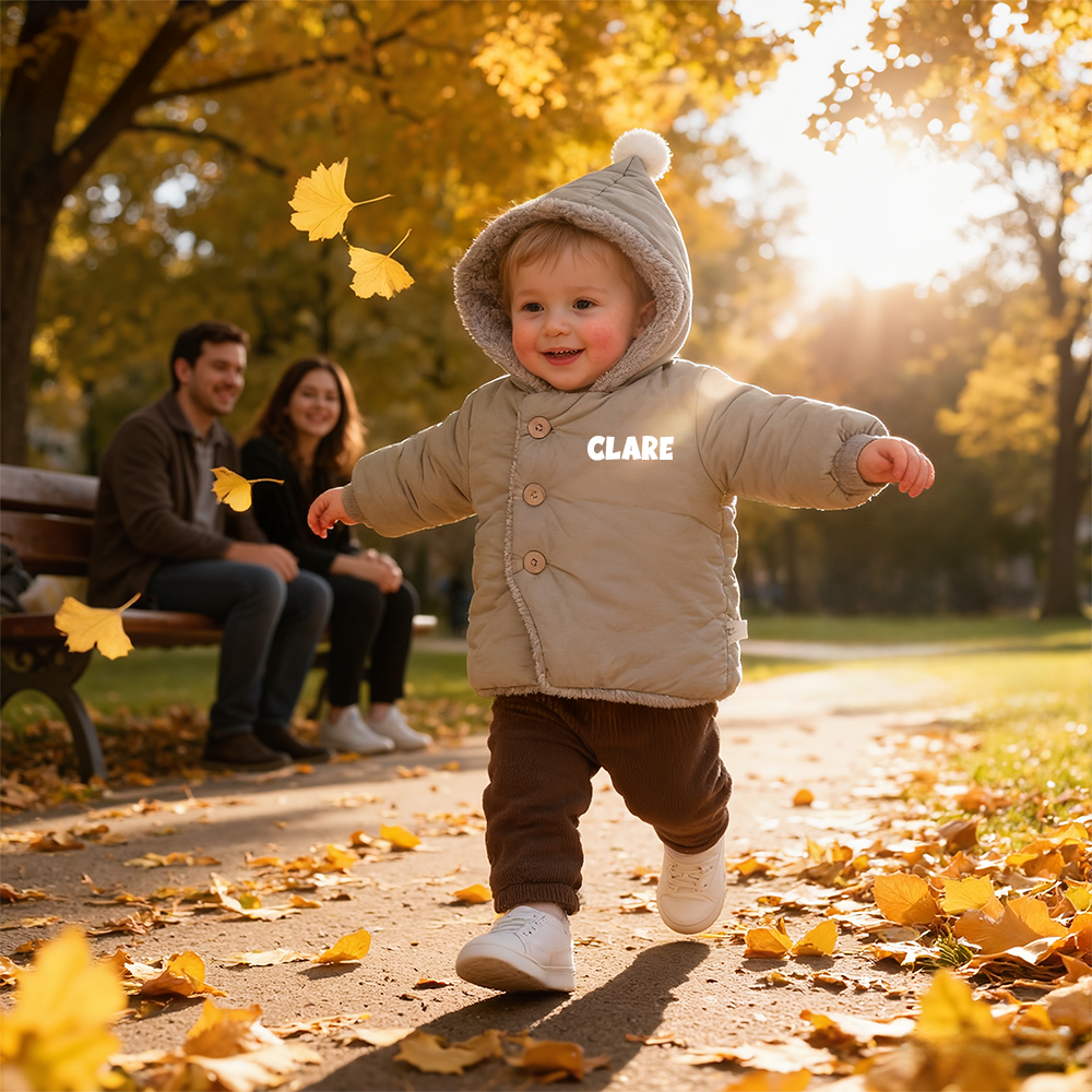 Personalized Baby Warm Coat| BBcloth105