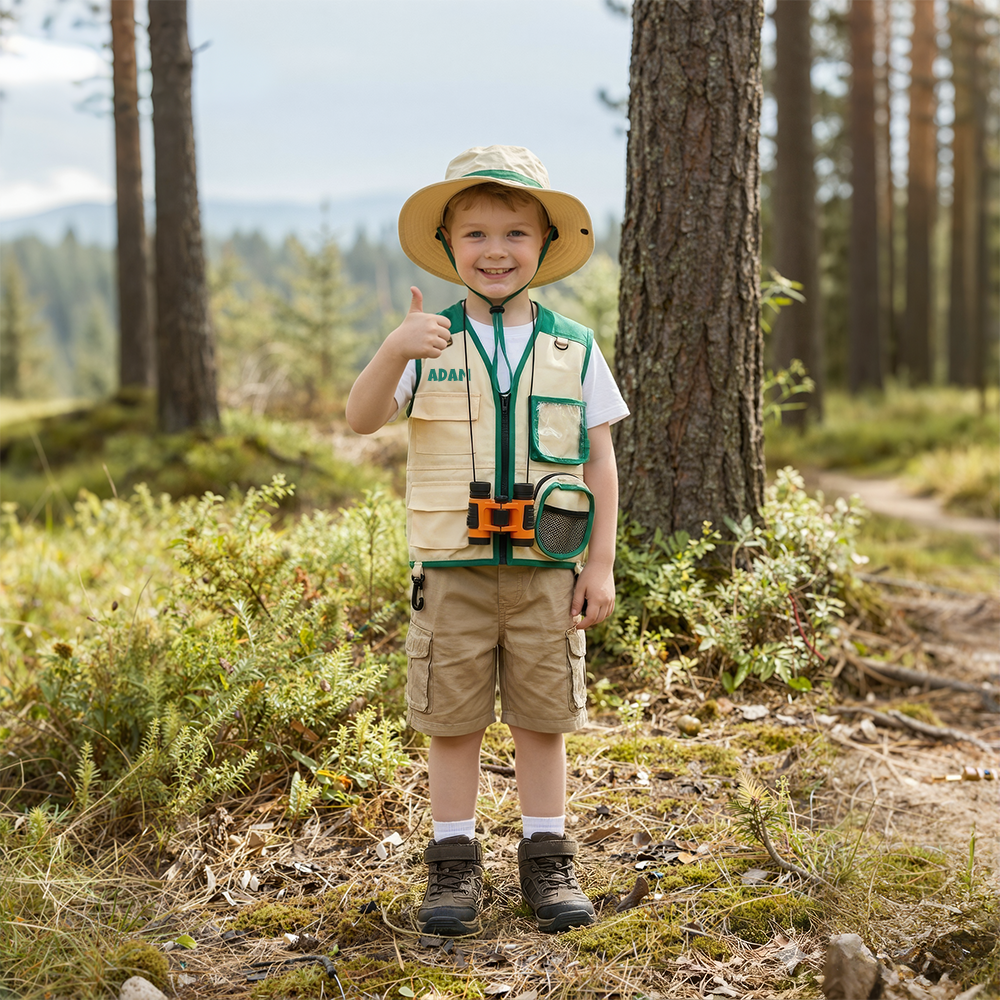 Personalized Kids Safari Explorer Set| Cloth263