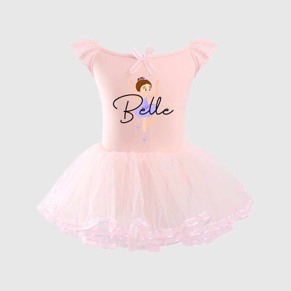 Personalized Girl Ballet Dance Tutu Dress| Dress87