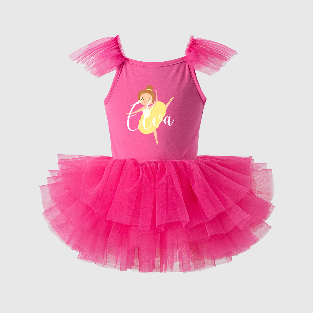 Personalized Girl Ballet Dance Tutu Dress| Dress88