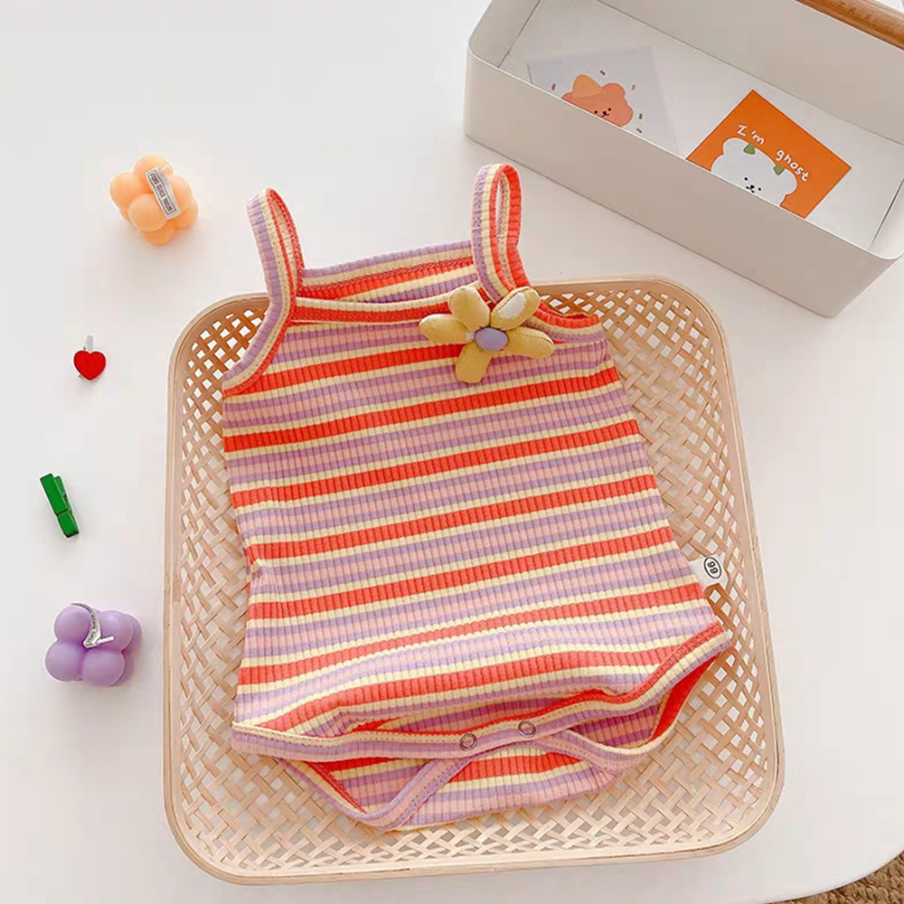 Personalized Baby Hand Knitted Summer Romper| BBcloth137
