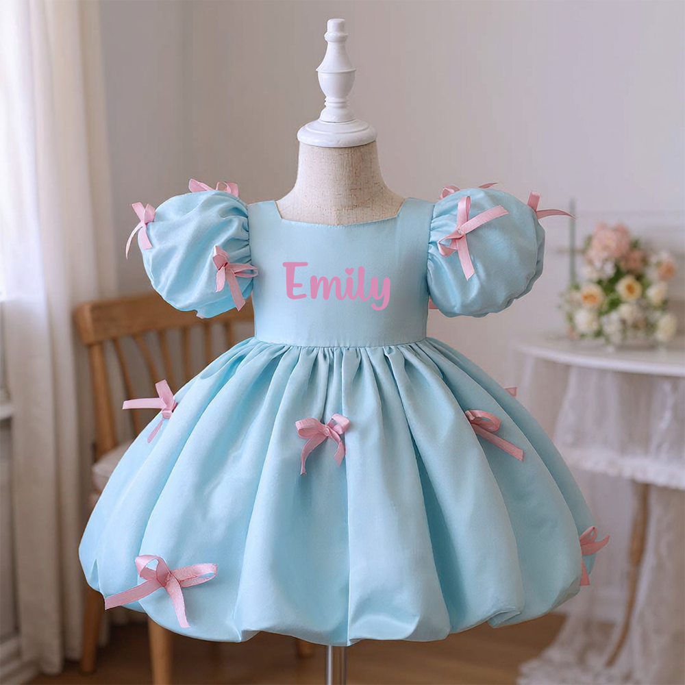 Personalized Baby Girl Birthday Cake Dress| Dress111