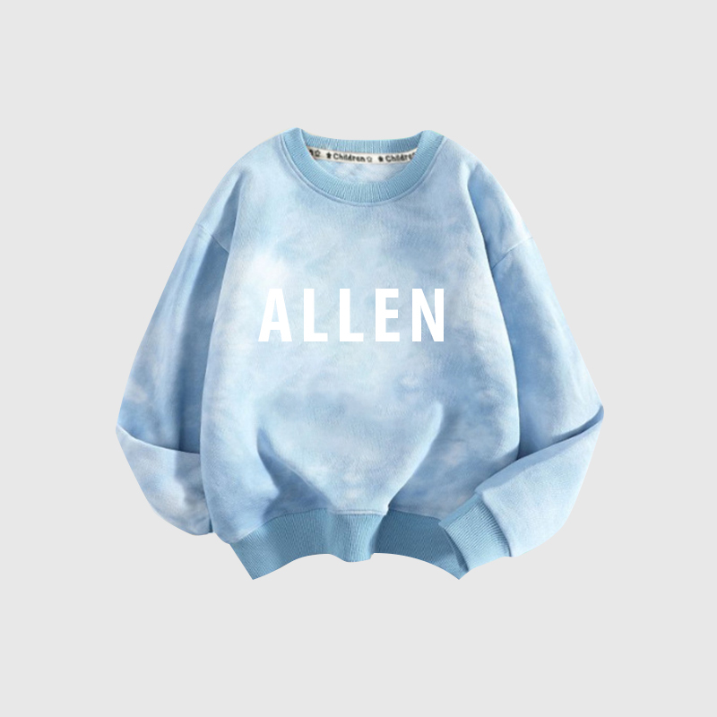 Personalized Kids Cozy Soft Happy Face Sweatshirt| Cloth97