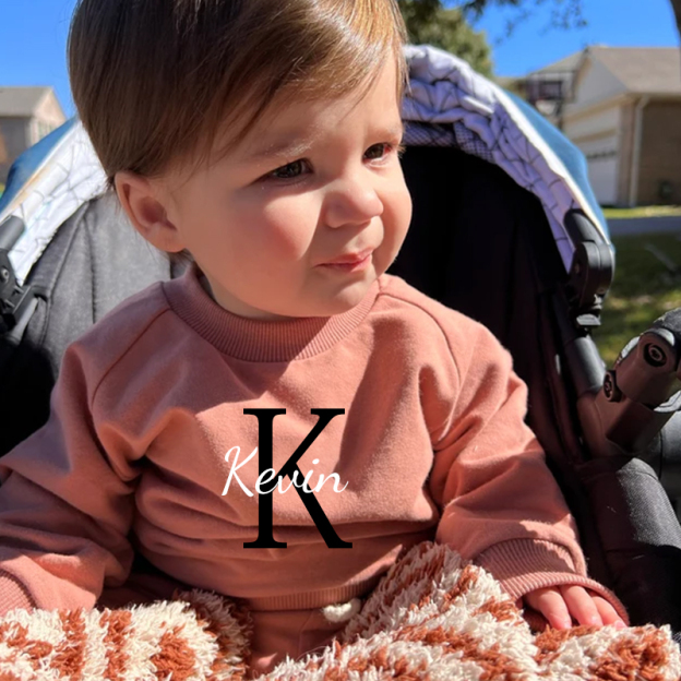Personalized Kids Cozy Unisex Sweatshirt Set| Cloth108