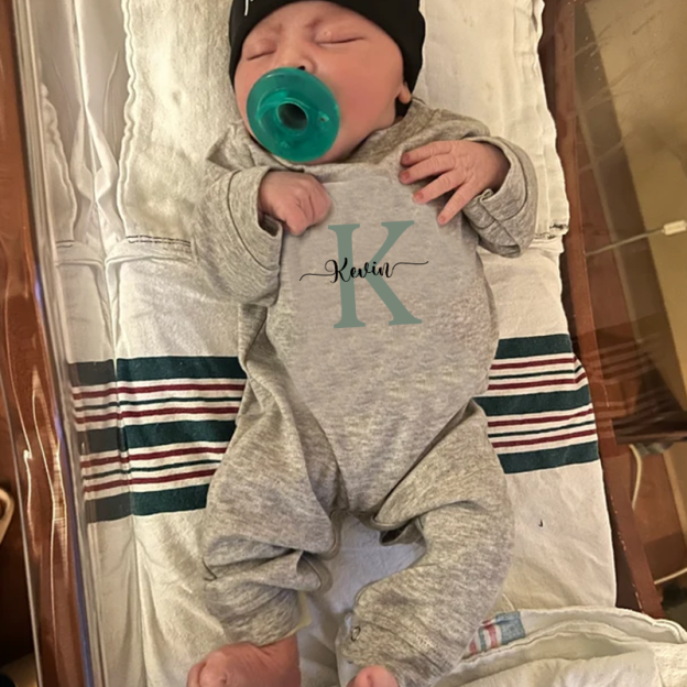 Personalized Baby Newborn Initial & Name Going Home Sets| BBCloth12