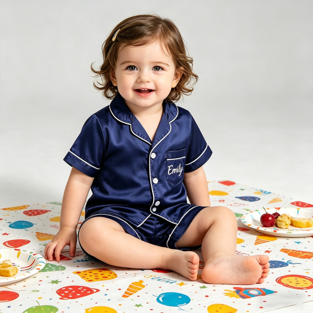 Personalized Kids Cozy Pajama Sets| Cloth157