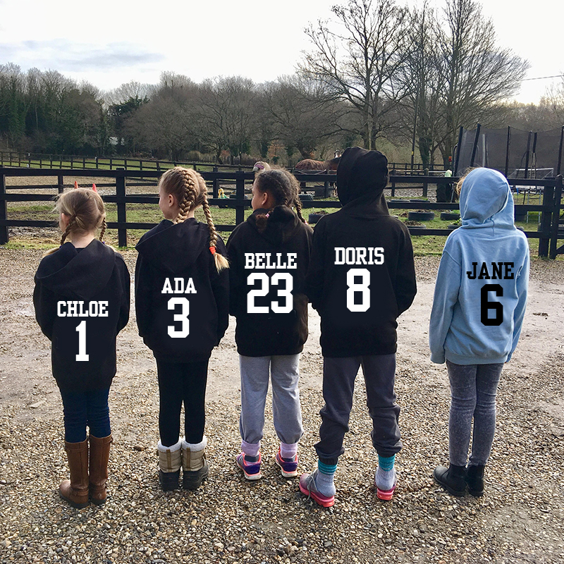 Personalized Kids Football Cozy Hoodie| Cloth11604