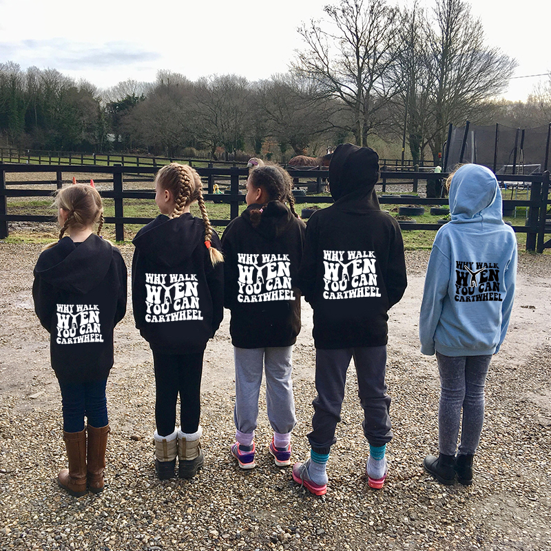 Personalized Kids Gymnastics Cozy Hoodie| Cloth11605