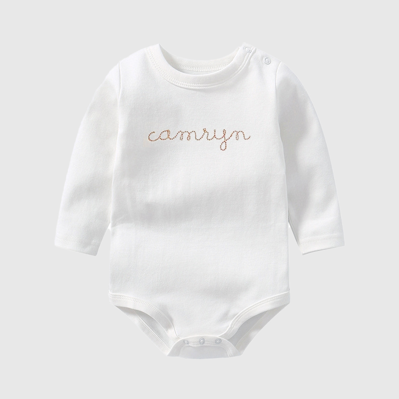 Personalized Embroidered Baby Onesie| BBCloth62