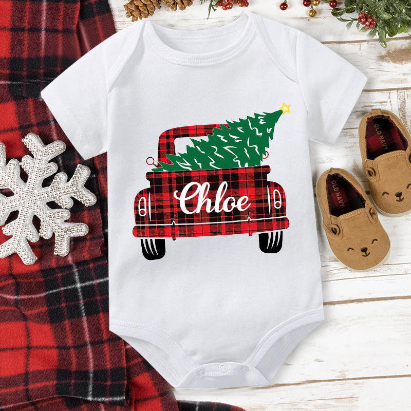 Personalized Family Christmas Name T-Shirt| Match0410