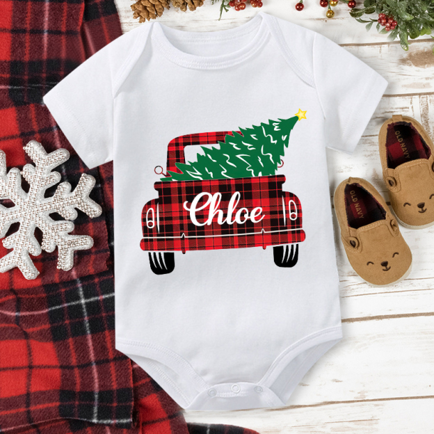 Personalized Family Christmas Name T-Shirt| Match0410