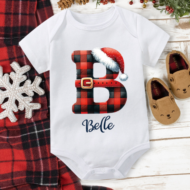 Personalized Family Christmas Monogrammed Name T-Shirt| Match0420