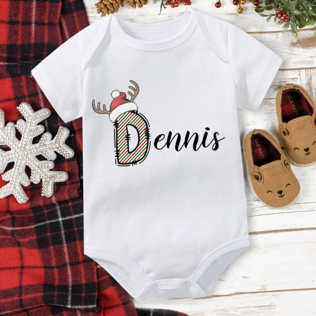 Personalised Family Christmas Name T-Shirt| Match0408