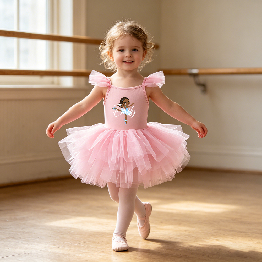 Personalized Girl Ballet Dance Tutu Dress| Dress88