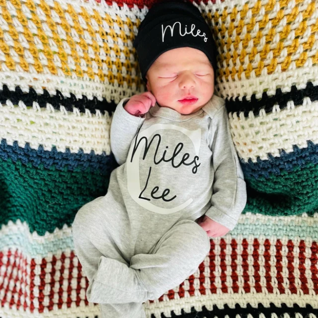 Personalized Baby Newborn Going Home Sets| BBCloth01