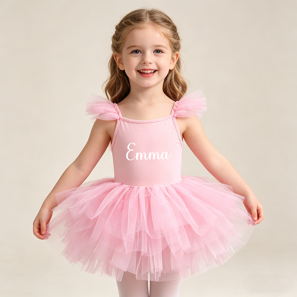 Personalized Girl Ballet Dance Tutu Dress| Dress88